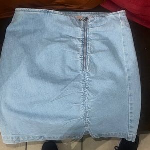 Mother denim skirt